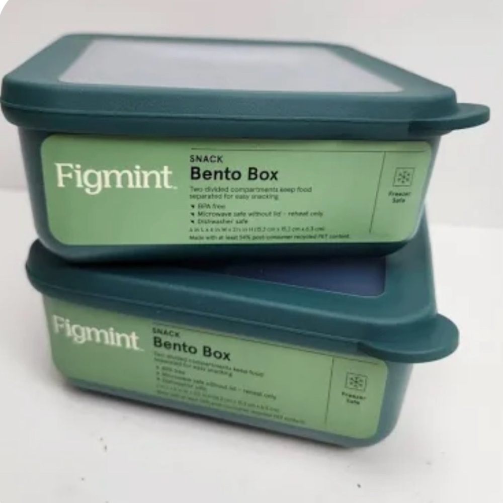 Figment Bento Box NWT snack box